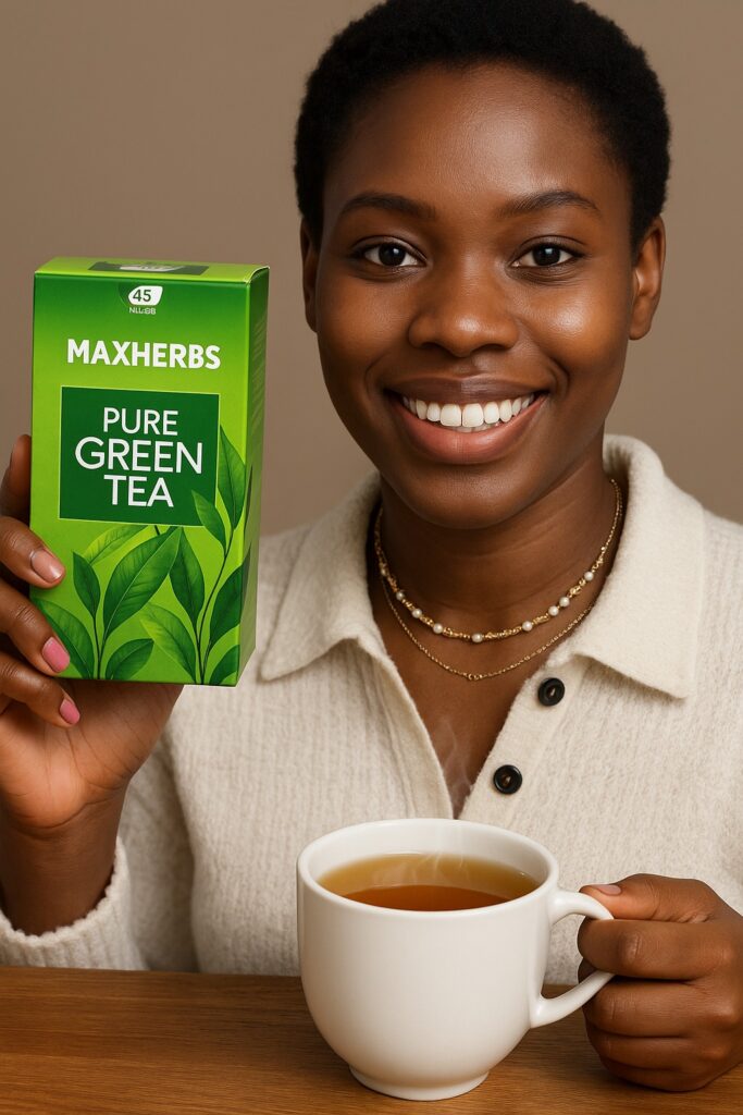 pure green tea